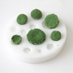 Молд силиконовый "Серединки цветов" универсальный от Академии DECO