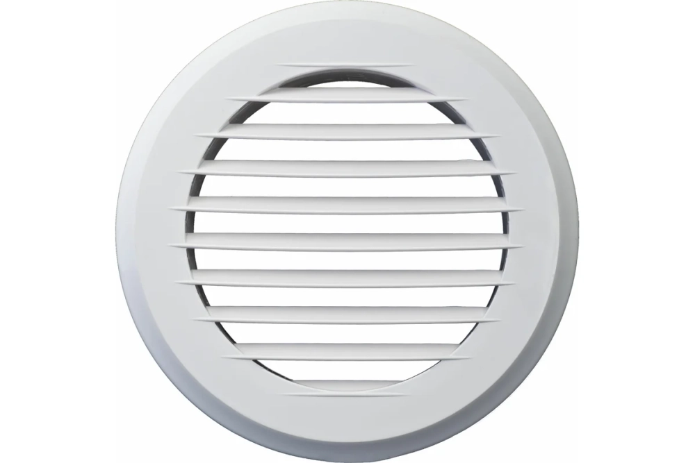 Решетка пластмассовая круглая без фланца (170х170х10 мм) Эвент ПКР 170