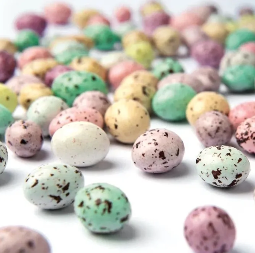 Драже перепелиные яйца пастельные цвета средние 100 гр.