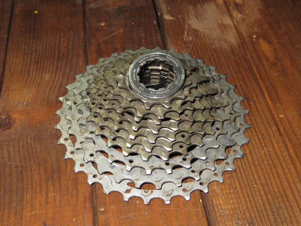 Кассета Shimano HG-81-10 + цепь