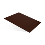 Доска разделочная 400х300х12 коричневая  пластик  мки1714/4