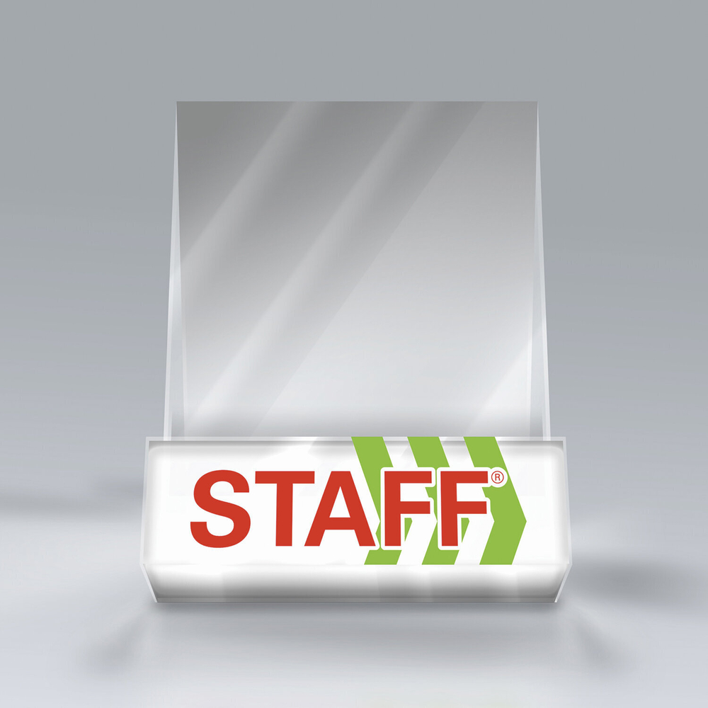 Подставка для калькуляторов STAFF рекламная 90 мм (3 штуки в упаковке)