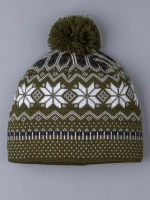Шапка зимняя мужская вязаная