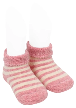 Махровые носочки в полоску
