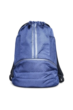 Рюкзак спортивный непромокаемый с отделом для обуви синий QOZA, 25 л