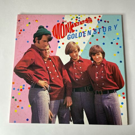 Винтажная виниловая пластинка LP The Monkees Golden Story (Япония 1980) (Без Оби)