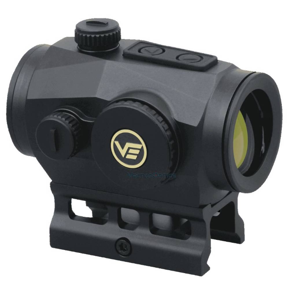 Коллиматорный прицел Vector Optics Scrapper 1x29 (закрытый, объектив 29мм, 2МОА, точка красная, weaver, IP67)