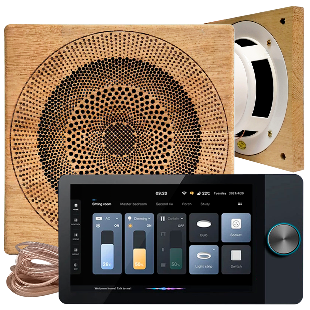 Комплект влагостойкой акустики SMART HOME MUSIC 2.0 - Sauna Square 2