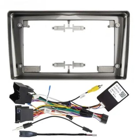 Магнитола для Opel Astra H, Antara, Corsa, Vectra, Zafira B (вниз, черная) - Kuberg QLed, Android 13, TS20, CarPlay, SIM-слот