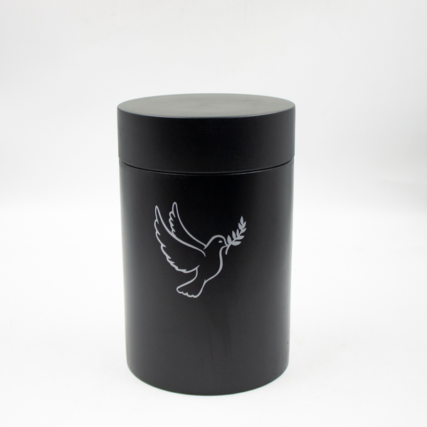 Урна биоразлагаемая «Цилиндр малый» черный