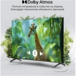 Телевизор QLED Digma 75" DM-LED75UQB31 Google TV Frameless Metal черный/черный 4K Ultra HD 60Hz MEMC DVB-T DVB-T2 DVB-C DVB-S DVB-S2 USB WiFi Smart TV