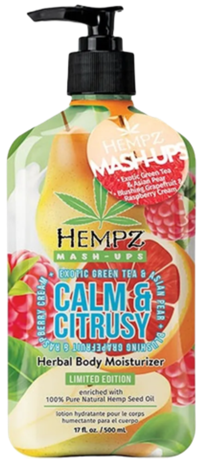 Hempz Mash-Ups Calm & Citrusy Herbal Body Moisturizer