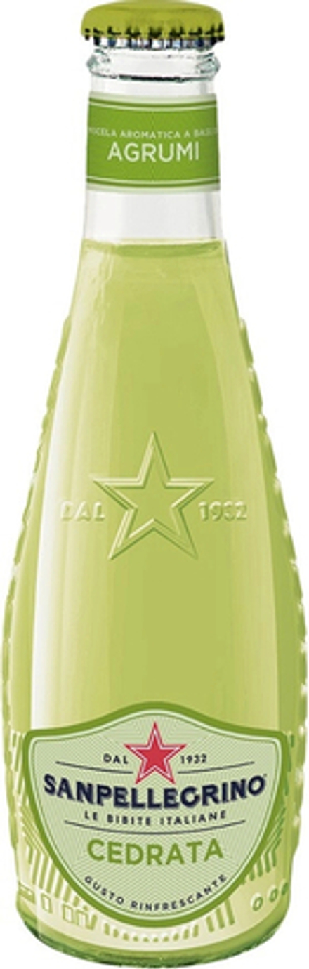 Газированный напиток Сан Пеллегрино Чедрата / San Pellegrino Cedrata 0.2 - стекло