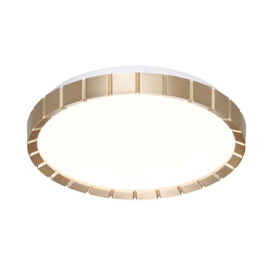 7648/CL PALE SN 142 Светильник пластик/белый/золотой LED 30Вт 4000К D336 IP43 ATABI GOLD