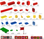 Конструктор Leco Крепости GigaBloks 10"