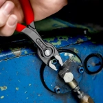 Плоскогубцы с передним и боковым захватом TwinGrip Knipex 82 01 150