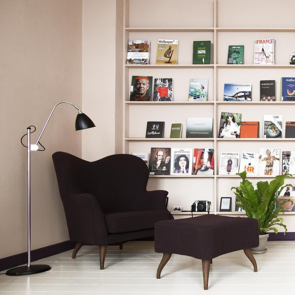 Floor design lamp  Bestlite BL1 by Gubi (White)