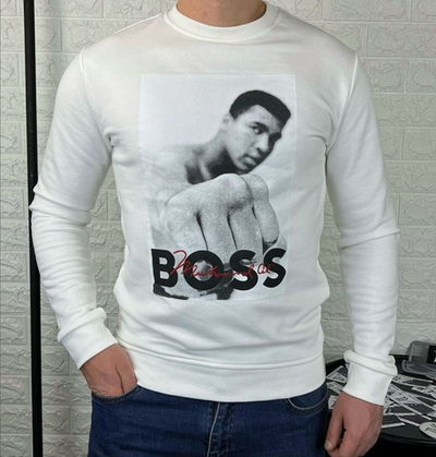 Свитшот Hugo Boss Ali White