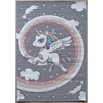 Ковер 2392 - LIGHT GRAY - коллекция SOFIT 1,6*2,3м Grey
