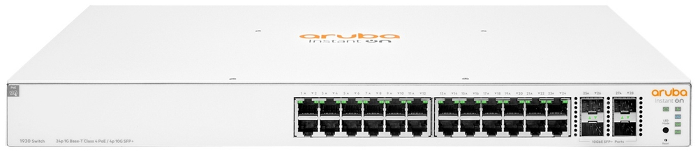 HPE Aruba IOn 1930 24G 4SFP+ 370W