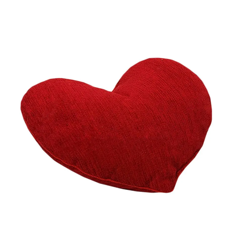 Подушка из гречишной лузги «Сердце» декоративная (38×38 см)