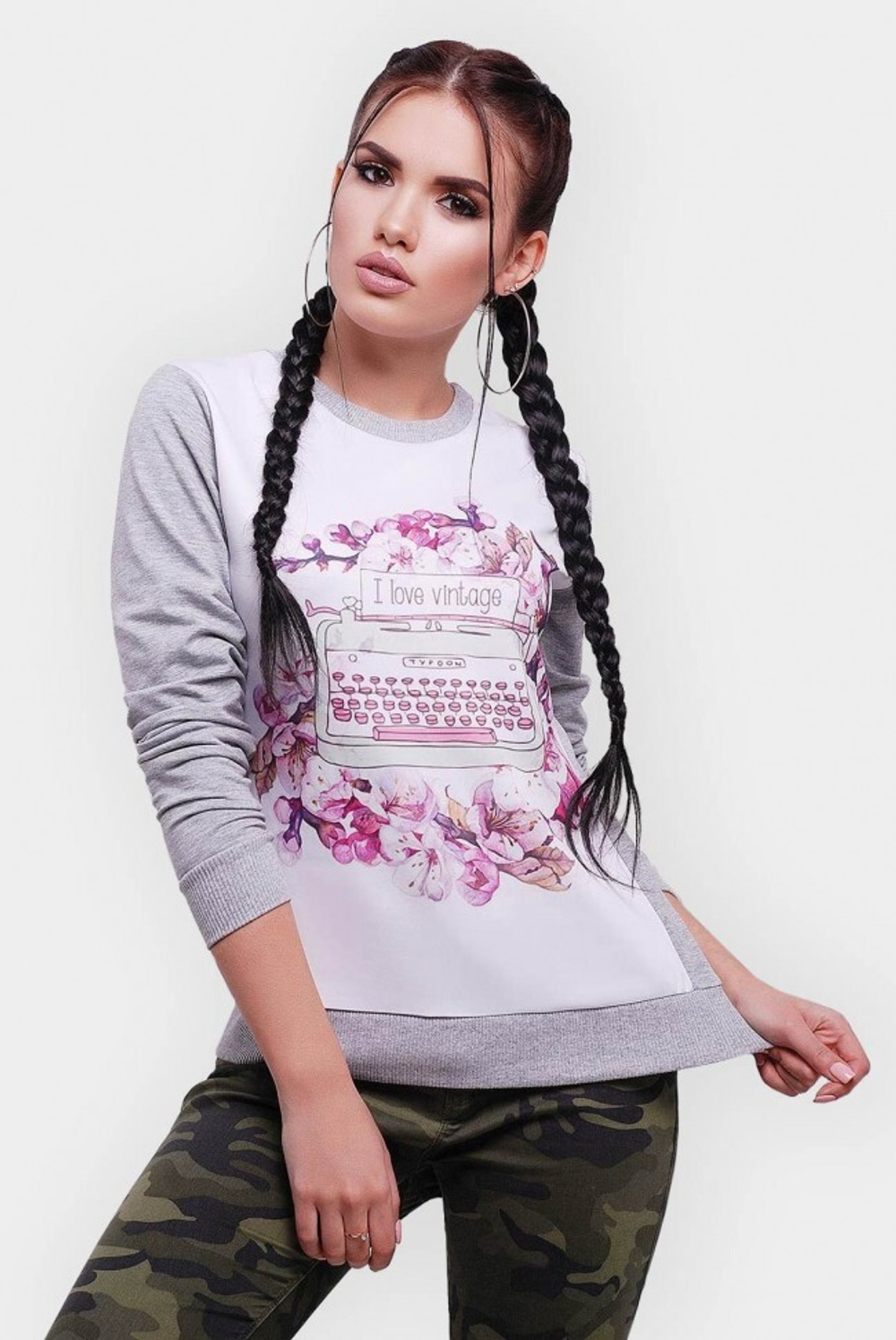 Свитшот "Cotton" KF-1582C