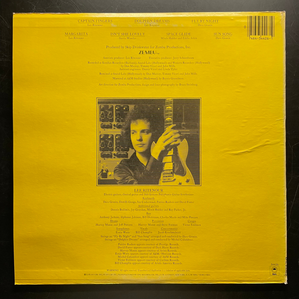 Lee Ritenour ‎– Captain Fingers (США 1978г.)