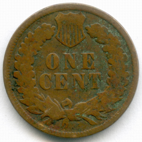 1 цент 1902 год. США. Голова индейца. Бронза F-VF