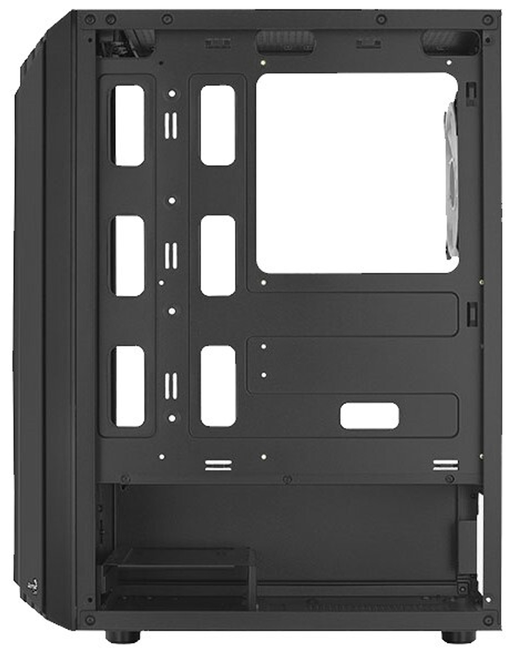 Корпус ATX AeroCool Bionic-G-BK-v2