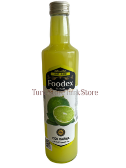 Сок лайма FOODEX 500 мл стекло