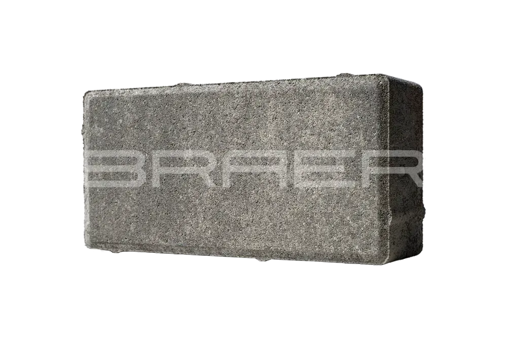 Тротуарная плитка Braer Прямоугольник, Color Mix Туман, 40 мм