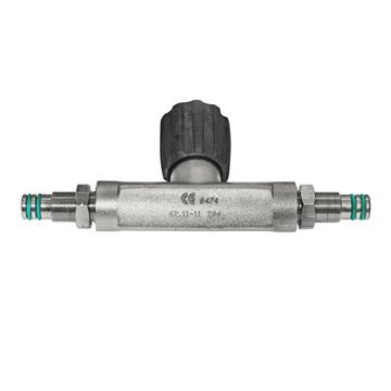 Манифолд BTS 204 мм (12-15-20 л) с изолятором радиальный 300 bar O2 очищенный