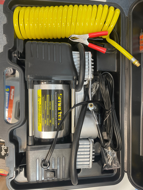 A6-3 / Компрессор автомобильный (85 л/мин, усиленный, 2-х цилиндровый) (SMARTCRV), двухпоршневой, (A6-3)