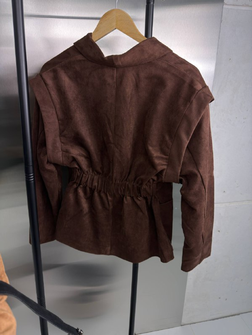 Куртка-пиджак женcкий артикул 989 цвет "шоколад"