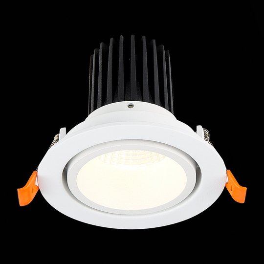 ST705.538.10 Св-к встр. Белый LED 1*10W 3000K 750Lm Ra&gt;90 38° IP20 D102xH85 170-240V