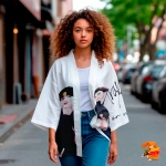 Рубашка хаори японская Stray Kids