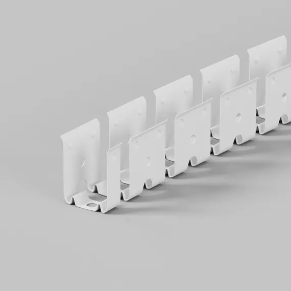 Гибкий профиль для гибкого неона 17x12 мм (алюминий, 2x0,5м) Led Strip 432010