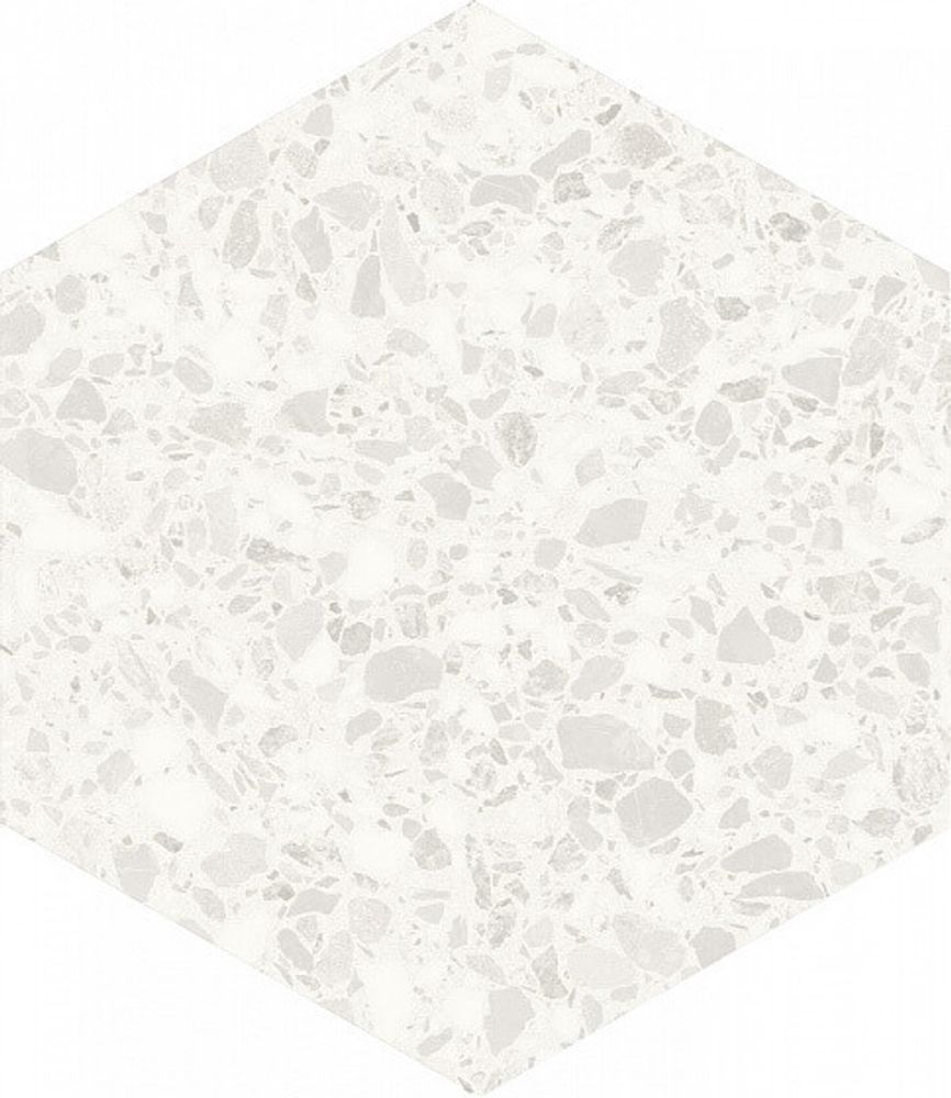 DNA Tiles Terrazzo WHITE 32x36.8