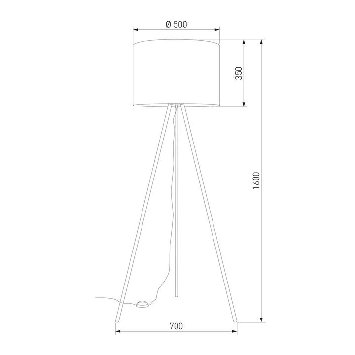 Торшер TK Lighting 16032 Umberto