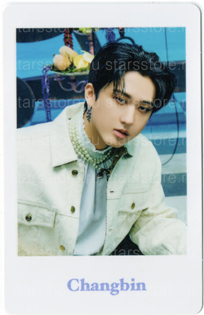 Фотокарта Changbin Stray Kids "THE SOUND" (B ver)