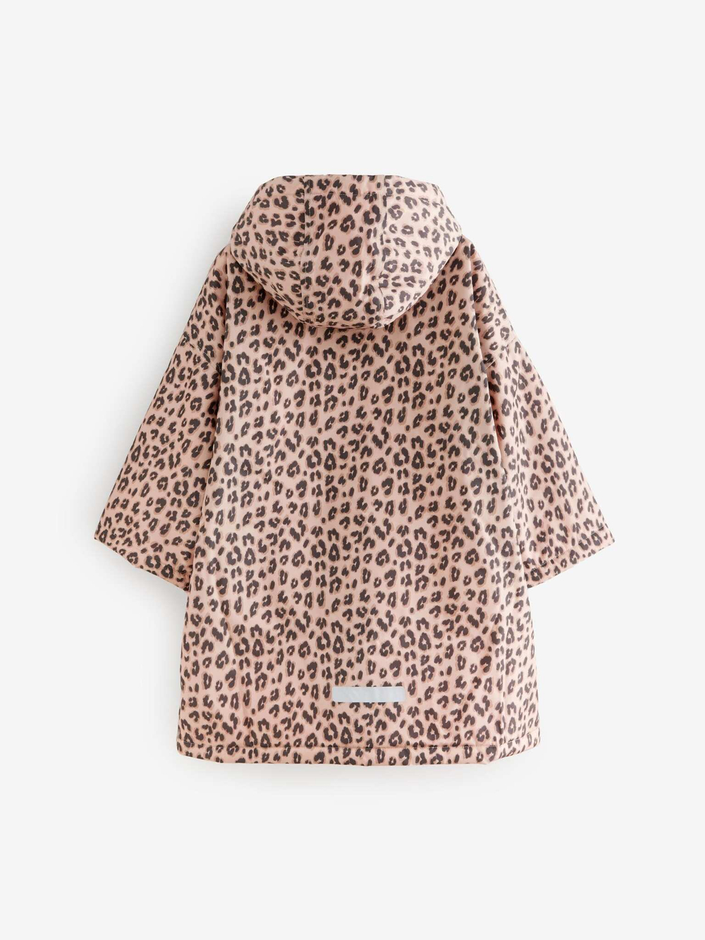 Плащ водонепроницаемый с флисовой подкладкой для девочки Next E25-226, Коричневый, Бежевый, Розовый