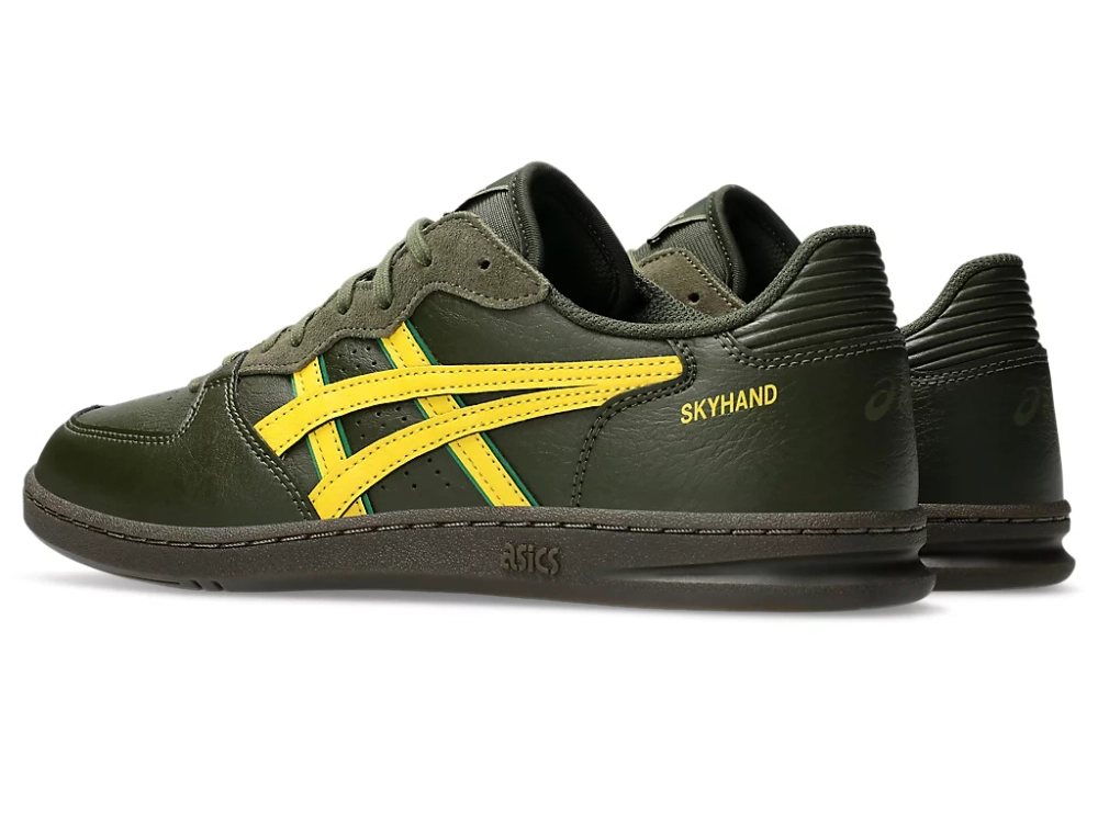 Asics SKYHAND OG Olive Canvas/Tai Chi Yellow