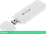 USB-модем 4G Digma Dongle белый (DW1960)