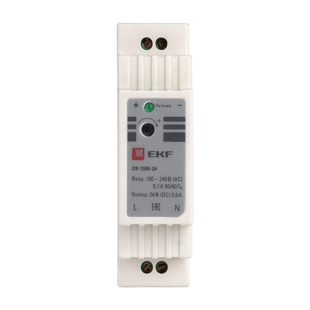 Блок питания 24В DR-15W-24 PROxima EKF dr-15w-24