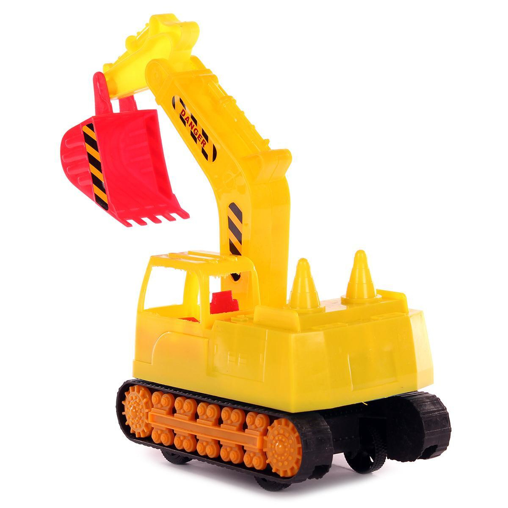 Экскаватор игрушечный 27см, ТС-02-038