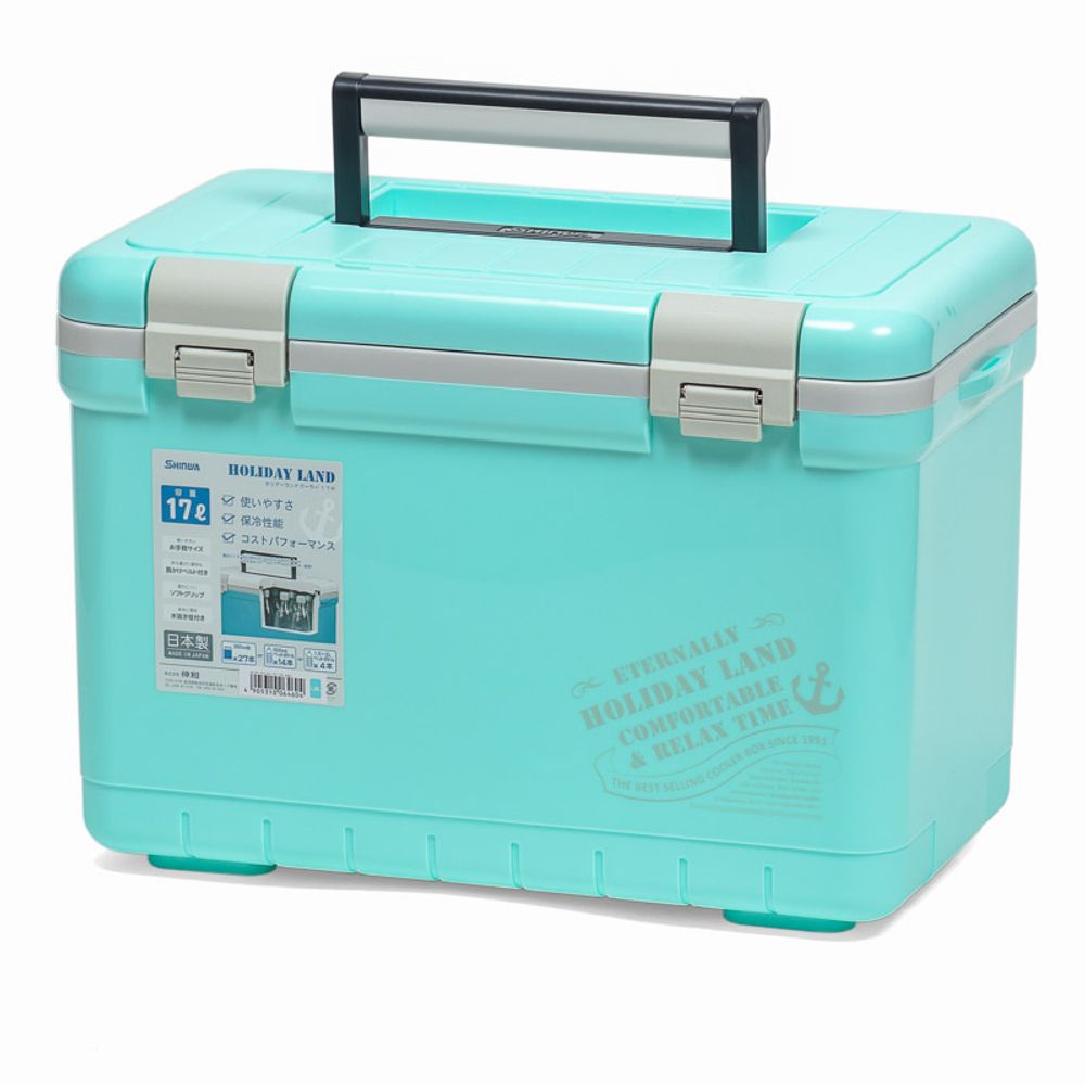 Термобокс SHINWA Holiday Land Cooler 17H синий  /8