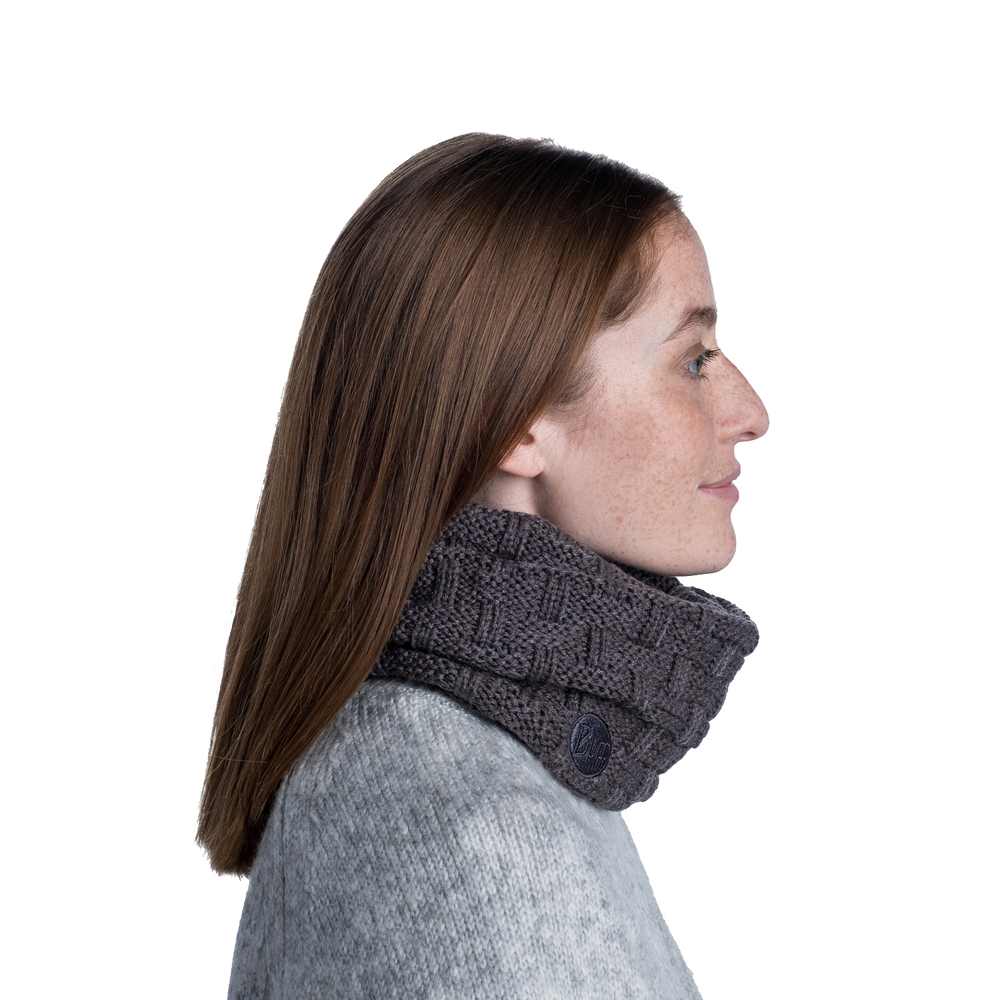 Шарф Buff Knitted & Fleece Neckwarmer Airon Grey Vigore (US:One size)