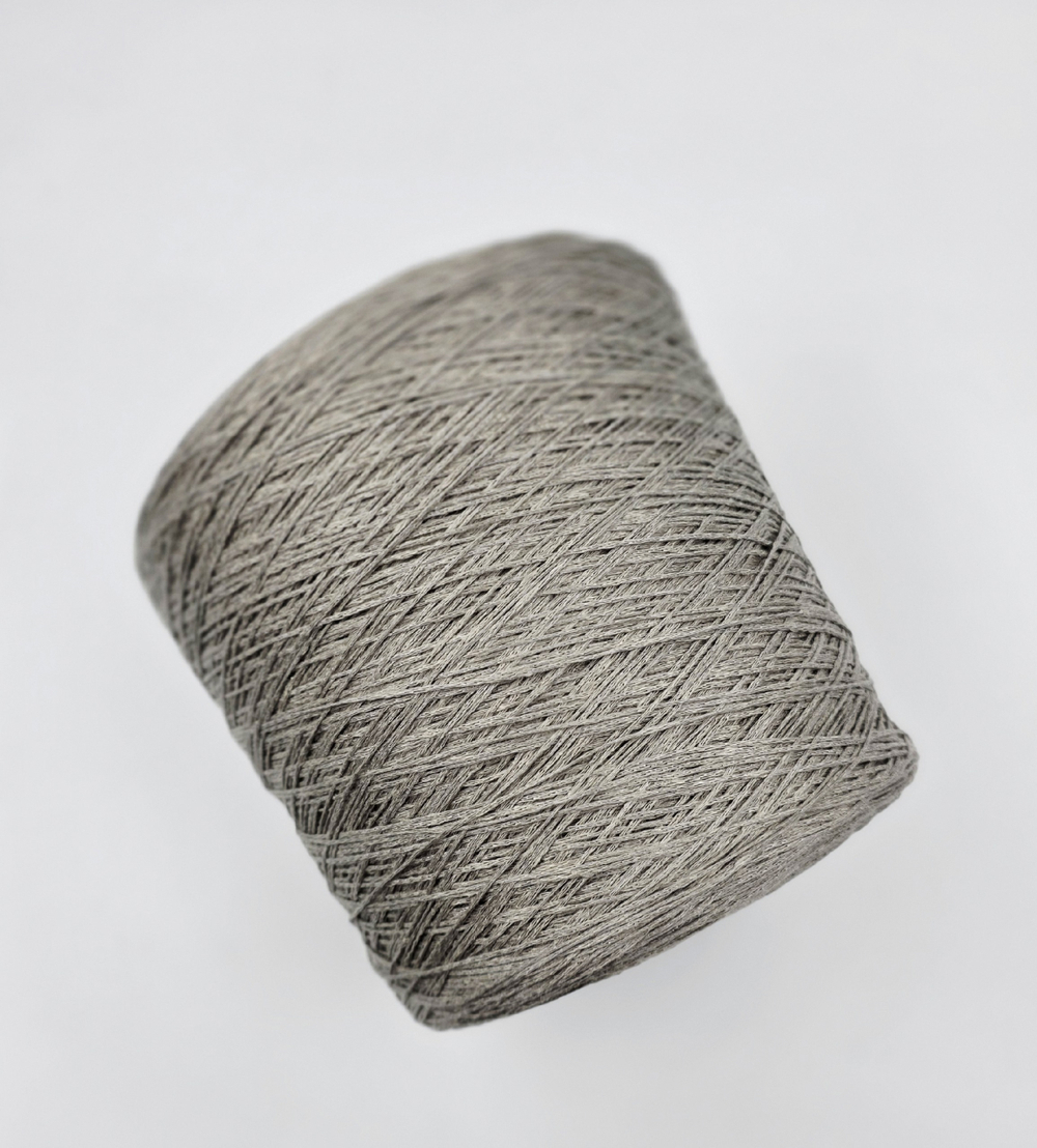 Cariaggi для куч лен 50% шелк малбери 50%, 360 м в 100 гр, дым