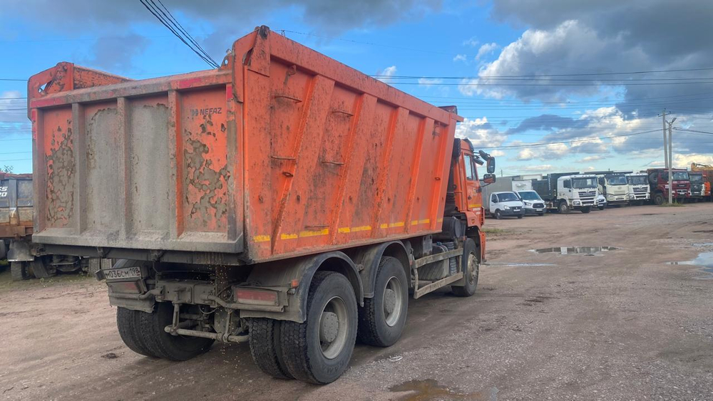 КамАЗ 6520 6x4 Самосвал 6520-53 (Дизельный, 11,8 л, 400 л.с., МТ)
