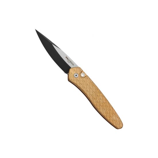 Складной нож Pro-Tech Newport 3454-2T c клинком из стали CPM-S35VN, рукоять Stainless Steel
